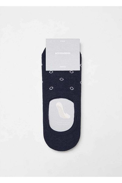 MANGO Man Packung mit 3 Socken mit Polka Dot-Muster