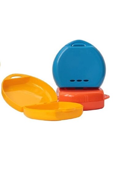 WHITEsmile Küçük Boy Diş Protez Saklama Kutusu / Aparey Kutusu Beyaz 20 Adet