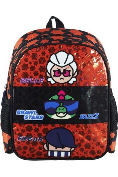 BRAWL STARS 22932 Rucsac pentru grădiniță - Bol pentru prânz și sticlă de apă