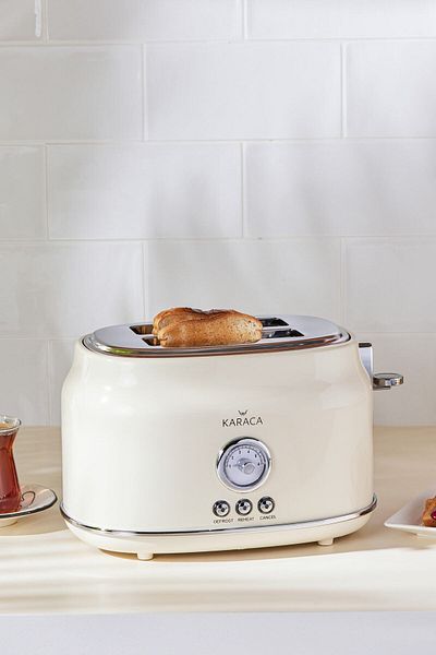 Karaca Retro Toaster Cream