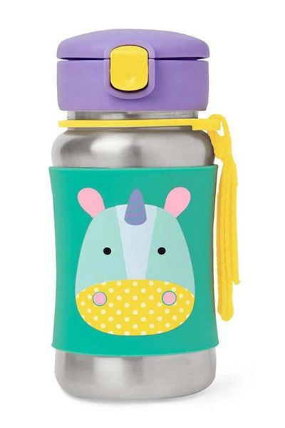 Skip Hop Girl's Skip Hop Unicorn Drinker with Stainless Straw