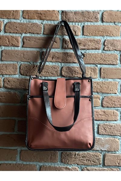 Vendetta Çanta Nubuck Bag with Pocket and Thin Belt Lock