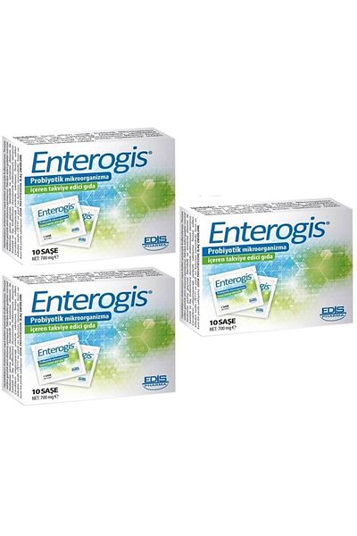 EDİS PHARMA Enterogis 10 Sachet - 3 Pieces