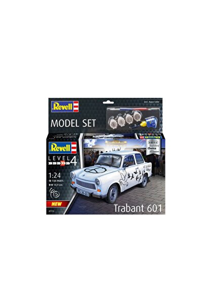 REVELL MODEL SET 67713 TRABANT 6015 Araba