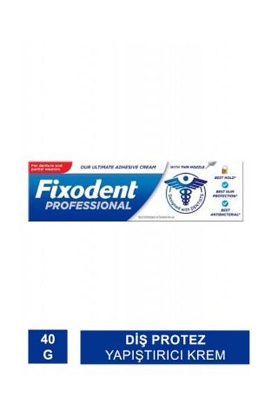 Fixodent Professional Dental Denture Adhesive Cream - 40 G (1 Piece)