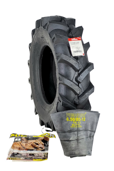 Billas 650/80-12 Çapa Makinesi+ İÇ LASTİK SET-Pat Pat Lastiği 92/A6 BL 110 YÜ...