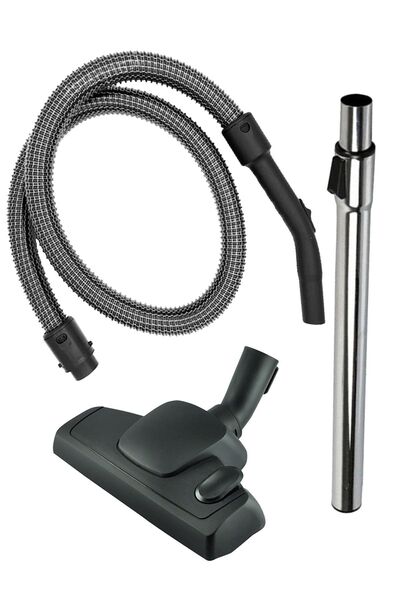 optream روينتا RO 7647EA صامت - طقم مكنسة كهربائية وخرطوم مكون من 3 قطع من أس...