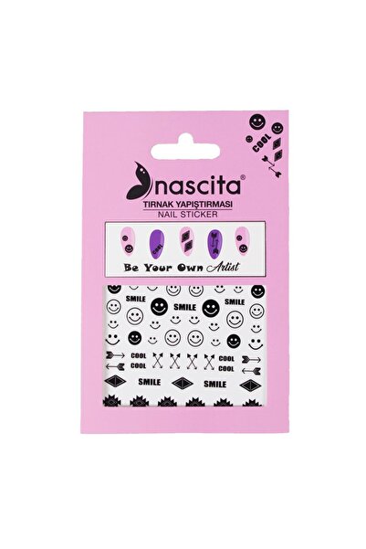nascita Smile Tırnak Stickeri - 03