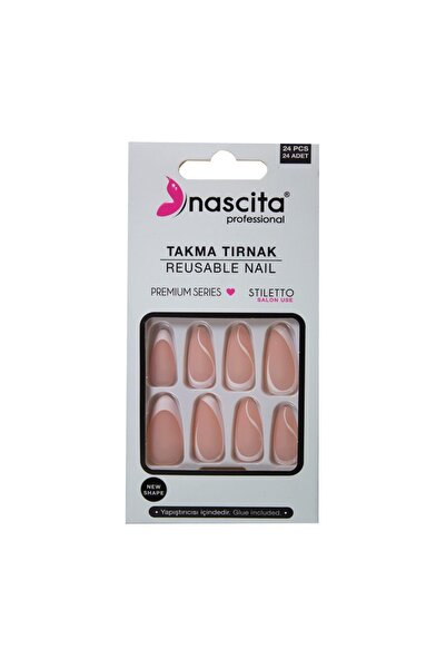 nascita Mat Stiletto Tırnak - 204