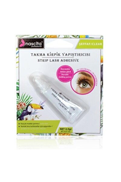 nascita Şeffaf Takma Kirpik Yapıştırıcı 2.5 Gr.