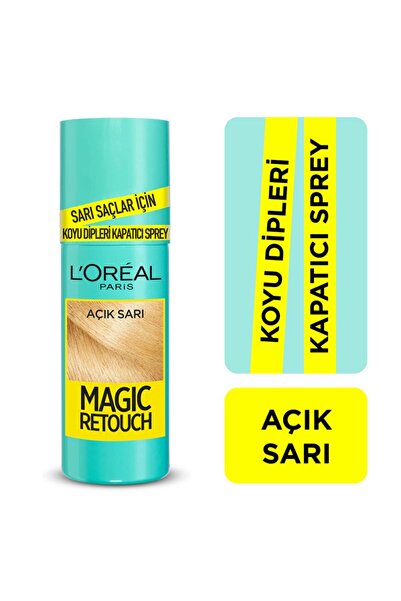 L'Oreal Paris L'oréal Paris Magic Retouch Koyu Dipleri Kapatıcı Sprey - Açık ...