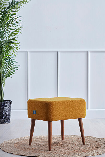 Doqu Home Viola Puf Koltuk - Hardal