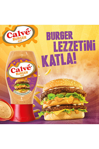 Calve Ranch Sos 245g + Cheddar Sos 240g + Burger Sos 245g