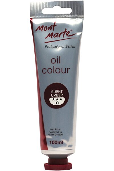 Mont Marte MM Yağlı Boya 100mls - Burnt Umber