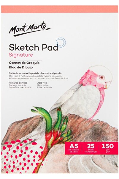 Mont Marte MM Eskiz Defteri Signature 150gr 25 sayfa A5