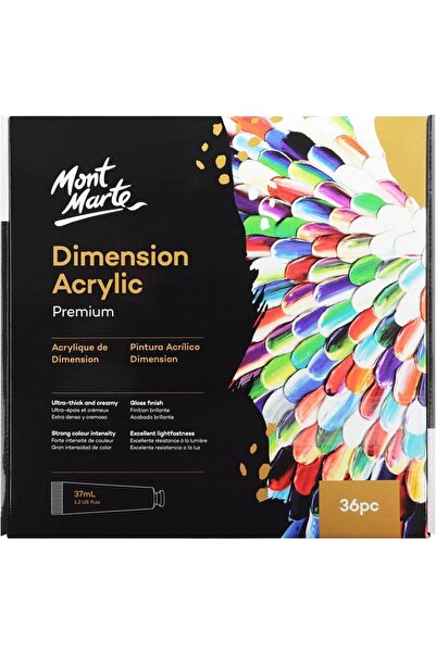 Mont Marte MM Premium Dimension Akrilik Boya Seti 36 x 37ml