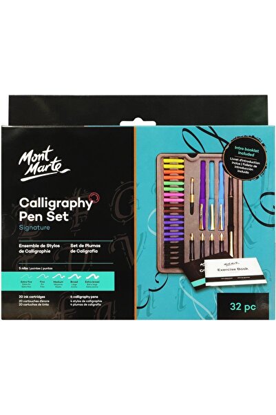 Mont Marte Mm Kaligrafi Kalemi Seti 32 Parça Signature