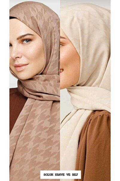 ŞİNKESK KAZAYAĞI DESEN İPEKSİ JAKAR ŞAL