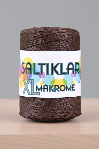 SALTIKLAR Xl Макраме 200 грама 4мм - Премиум полиестерна макраме нишка 4мм Ка...
