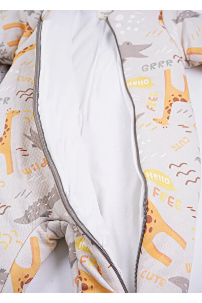 PODIUM GYM Cute Crocodile Patterned 100% Cotton Winter Sleeping Bag