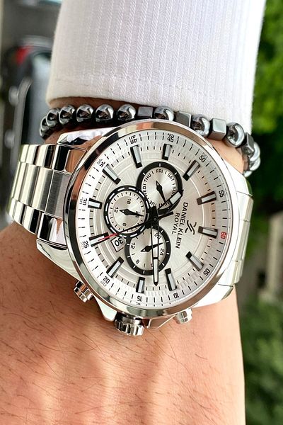 Daniel Klein Men's Wrist Watch and Bracelet Gift Brand