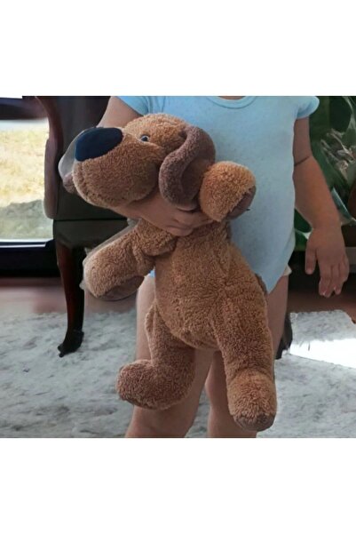 Hey Me Lisa Kocaburun Köpek 45 cm Peluş Uyku Arkadaşı ve Oyuncak Hediyelik