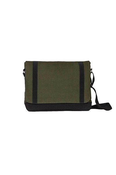 Z zepplin Khaki Green Unprinted Messenger Bag