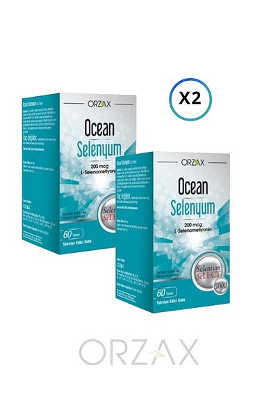 Ocean Selenium 200mcg 60 Tablets - Food Supplement (X2) Pcs & 'x1 Pcs' Facial Cleansing Gel /-set1230