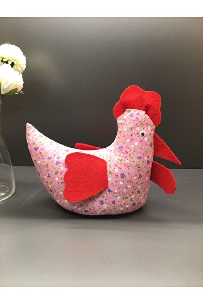 Generic Brand Floral Pink Chicken Door Stopper & Weight