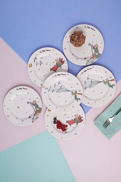 Karaca Küçük Prens 20 Cm 6 Parça Pasta Takımı