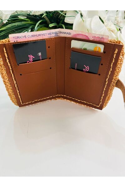 PİNKBAG Straw Wallet - Handmade