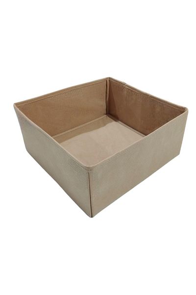 Balkan Room Σετ Organizer Συρταριέρα 2 τεμαχίων Μπεζ - Σετ ντουλαπιών πολλαπλών χρήσεων (28*28*13cm)
