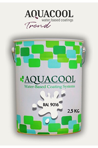 Aquacool Trend Akrilik Hobi Boya 2,5 Kg Su Bazlı Hibrit Dönüşüm Boyası Ral 90...
