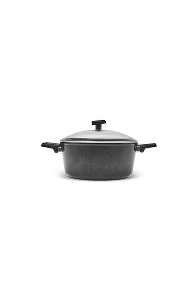 Karaca Swiss Crystal Pot 18 Cm Black