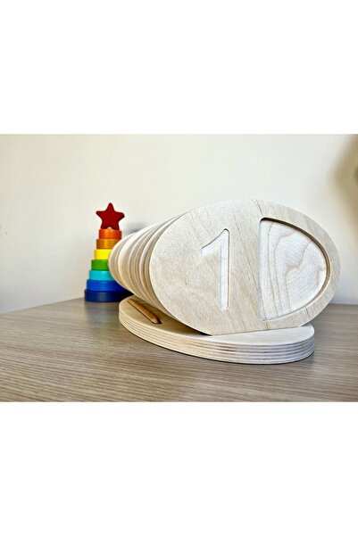 KIDOPPO طاولة تتبع صينية عد الأرقام| لعبة مونتيسوري التنموية| برنامج تعليمي خ...