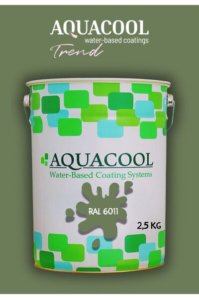 Aquacool Trend Akrilik Hobi Boya 2,5 Kg Su Bazlı Hibrit Dönüşüm Boyası Ral 60...