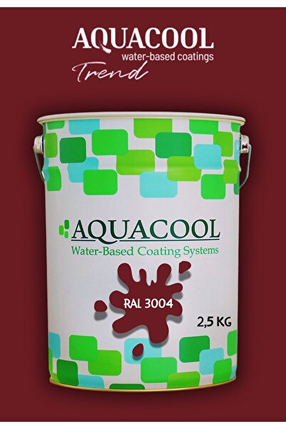 Aquacool Trend Akrilik Hobi Boya 2,5 Kg Su Bazlı Hibrit Dönüşüm Boyası Ral 30...