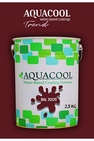 Aquacool Trend Akrilik Hobi Boya 2,5 Kg Su Bazlı Hibrit Dönüşüm Boyası Ral 30...