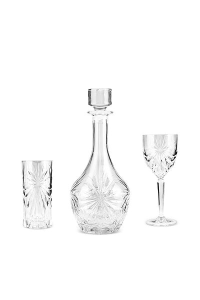 Karaca New Bologna 25 Pieces - 12-Person Cup Water Set