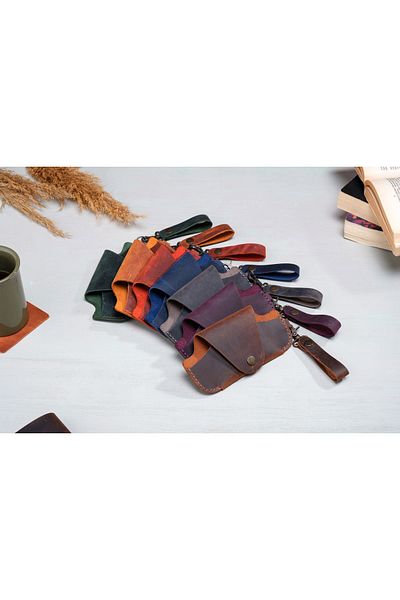 Ban Store Camel Leather Glasses Case - Custom Made