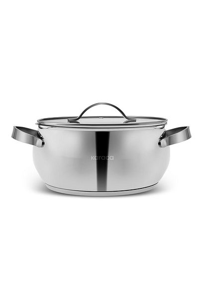 Karaca Kuzina Induction Bottom Steel Pot 26 Cm 6.7 Lt