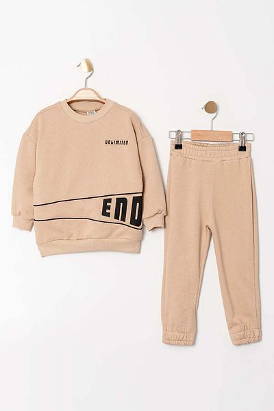 Gold Class Kidswear Long Sleeve Diagonal 2 Piece Tracksuit Set for Boy