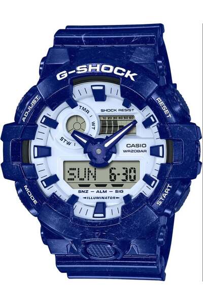 Casio Ga-700bwp-2adr Model Wristwatch