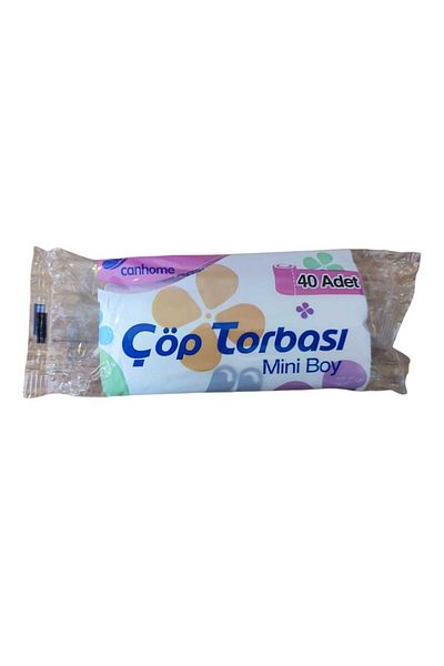 Canhome 40X50 Mini Size 40 Garbage Bags and Trash Bags