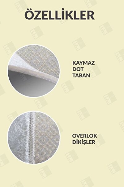 G&C HOME Dijital Kaymaz Yıkanabilir Modern İskandinav Mutfak Halısı Salon Halısı Yolluk