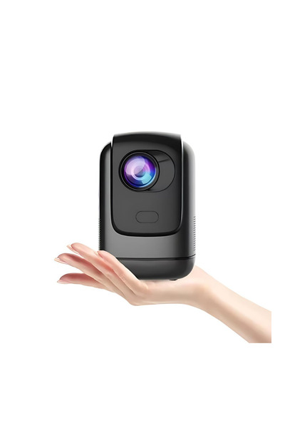 XINMENG Taşınabilir Sinema Projektörü Dahili Hoparlör 1920 * 1080P Ev Sineması Bluetooth Android 11 Akıllı P