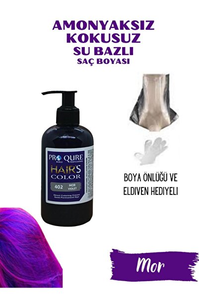 PROQURE Mor Renkli Saç Boyası 250 ml Haırs Color