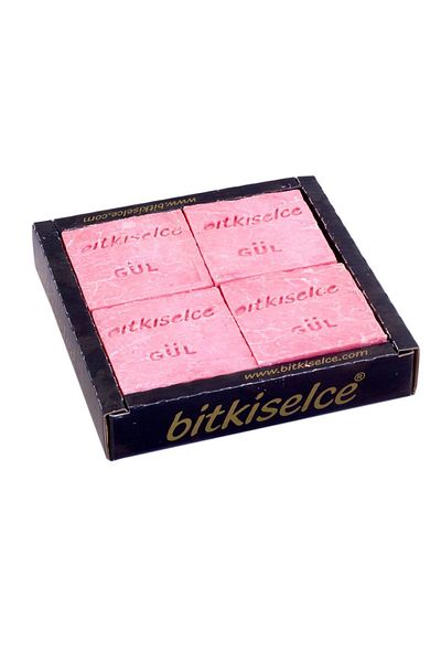bitkiselce Handmade Rose Extract Natural Soap - Nourishes and Softens the Skin, with the Refreshing Fragrance of Rose 450gr