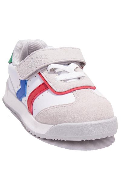 Vicco Kiev 346P24K310 Pantofi sport ortopedici albi pentru băieți