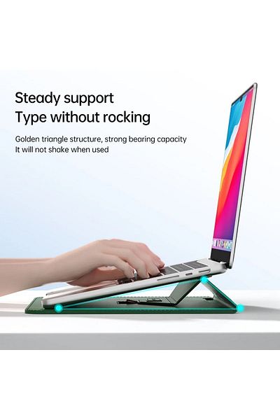 TEKNETSTORE حقيبة حمل بتصميم جلدي متوافق مع MacBook Air مقاس 13.6 بوصة M2-M3 Chip 2022/2024 A2681 A3113 مع حامل